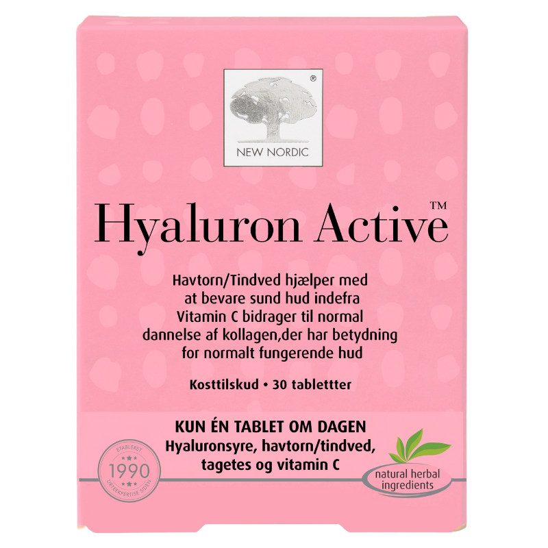 UDSALG New Nordic Skin Care Hyaluron Active (30 tabl) køb billig