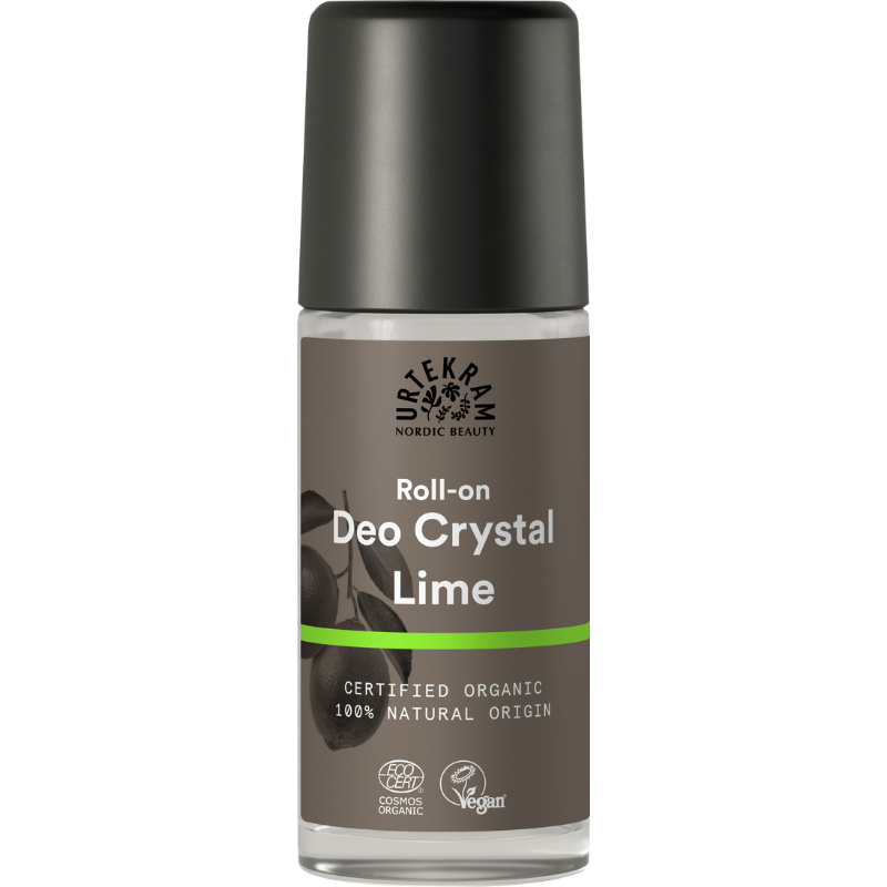 Tilbud Urtekram Deo Krystal Roll on Lime Ø (50 ml) køb billig