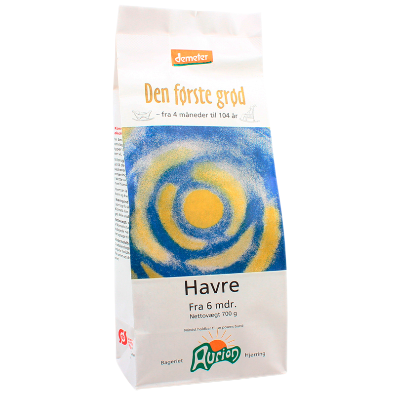 Aurion Den Første Grød - Havre Glutenfri Ø (700 g)