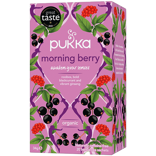 Pukka Morning Berry Te Ø (20 breve)