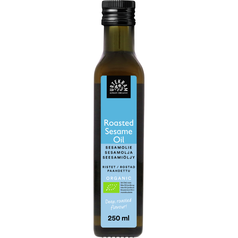 UDSALG Urtekram Sesame oil roasted Ø (250 ml) køb billig