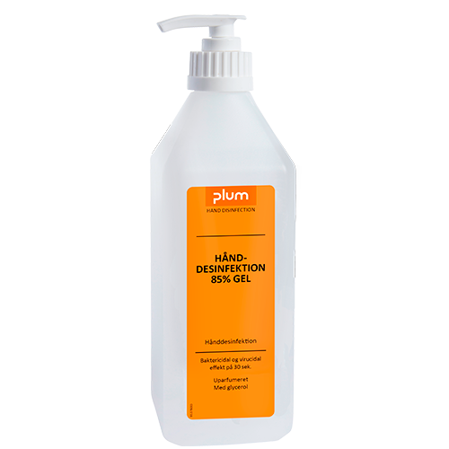 Plum Hånddesinfektion 85% Gel Pumpeflaske (600 ml)