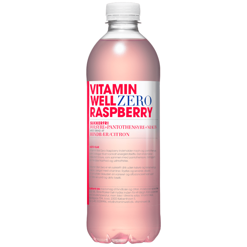 Vitamin Well Zero Raspberry (500 ml)