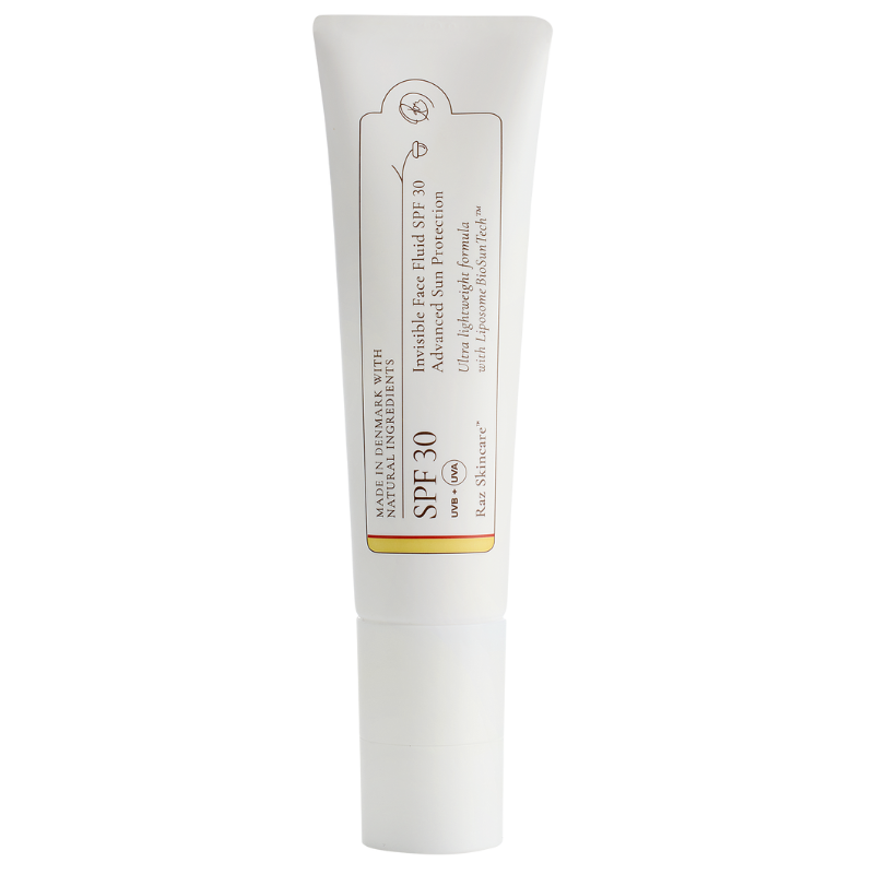 UDSALG Raz Skincare Invisible Face Fluid Sun Protection SPF30 (50 ml) køb billig
