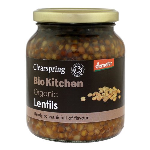 Clearspring Linser biodynamisk Ø (360 gr.)