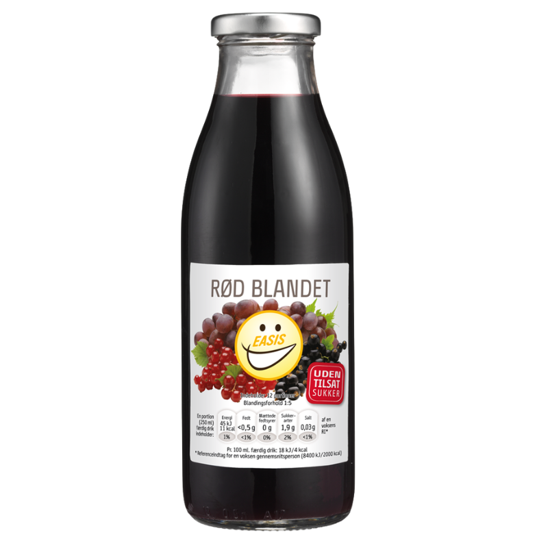 EASIS Blandet Rød Drik (500 ml)