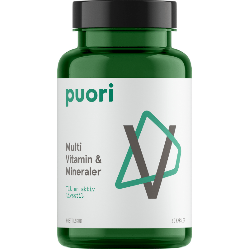 Puori Multi Vitamin & Mineraler (60 kaps)