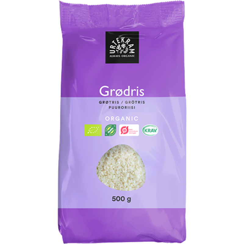 UDSALG Urtekram Grødris Hvide Ø (500 gr) køb billig