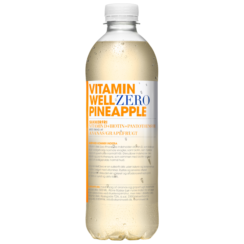 Vitamin Well Zero Pineapple (500 ml)