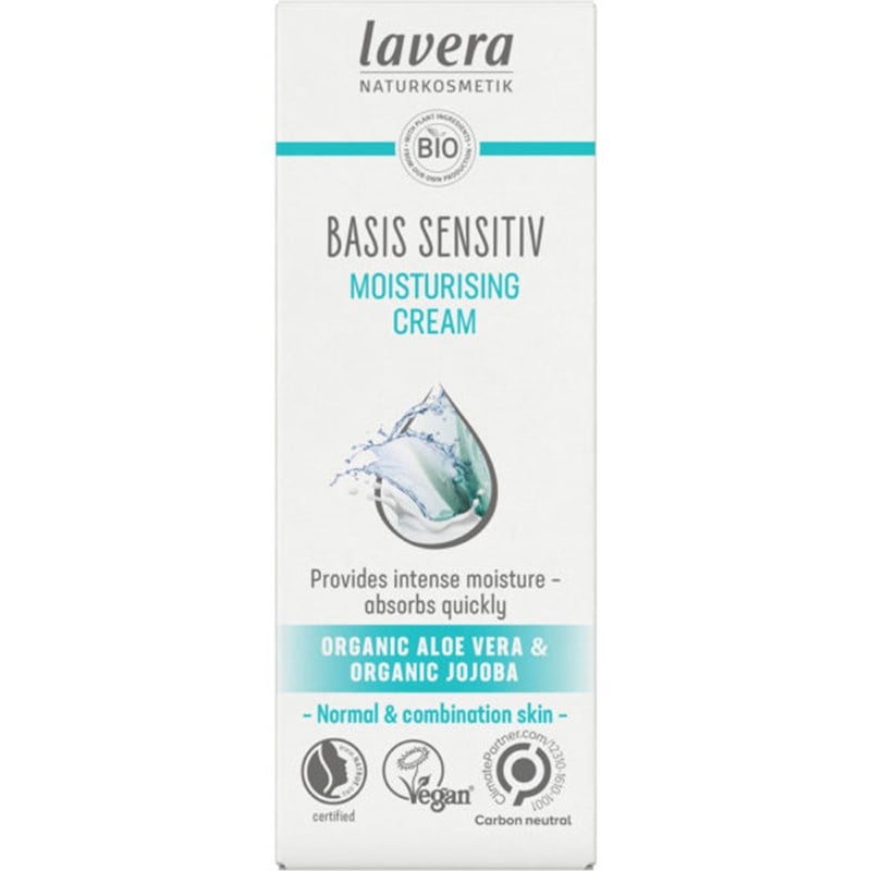 UDSALG Lavera Basis Fugt. creme jojoba olie og aloe ver (50 ml) køb billig