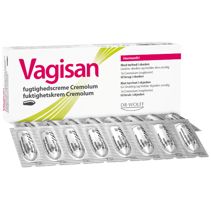 Vagisan Fugtighedscreme Cremolum (16 stk)