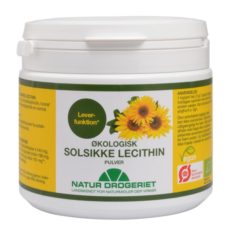 Natur Drogeriet Solsikke Lecithin pulver Ø (150 g)