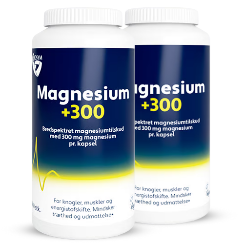 2 x Biosym Magnesium +300 (160 kapsler)