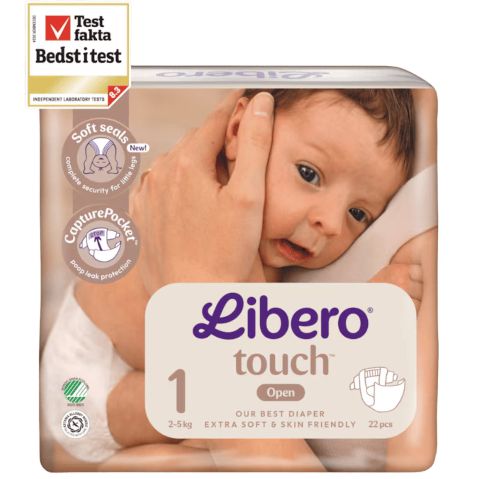 Libero Touch Ble Str. 1 (22 stk)