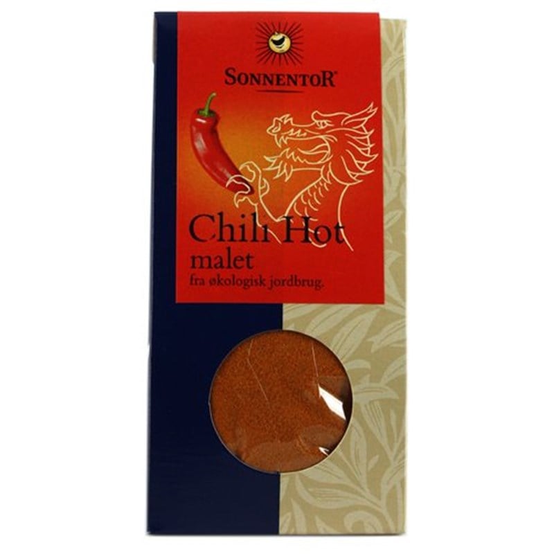 Sonnentor Chili Hot malet ekstra stæk Ø (40 g)