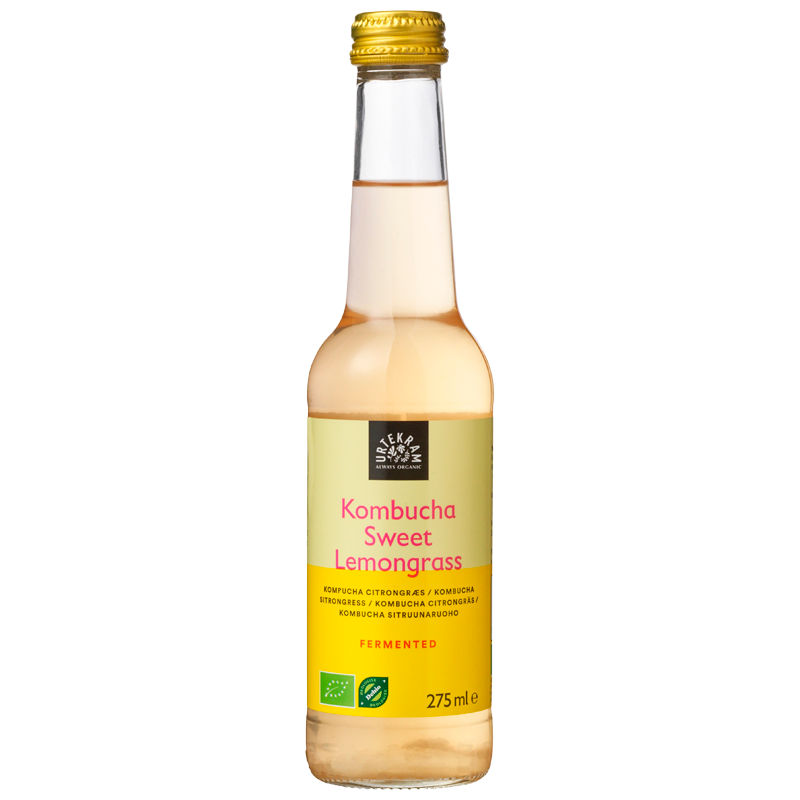 Urtekram Kombucha Sweet Lemongrass Ø (275 ml)