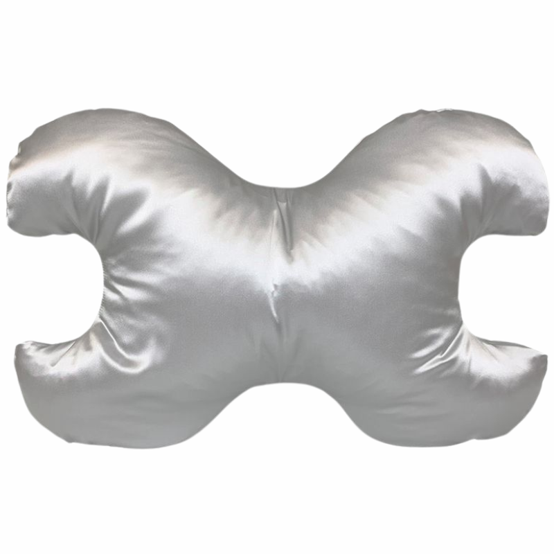 Save My Face Le Grand Stor Pude M. 100% Silkebetræk Silver (1 stk)