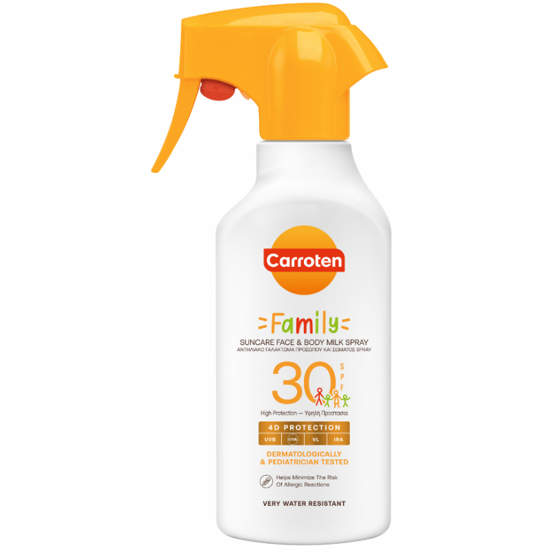 Carroten Family Face & Body Milk Trigger SPF 30 (270 ml)