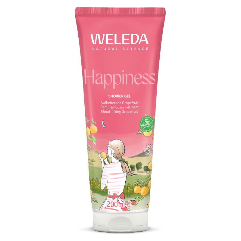 Weleda Happiness Shower Gel Grapefruit (200 ml)