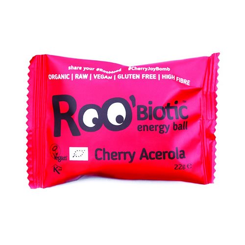 Roobiotic Energibombe Kirsebær & Acerola Ø