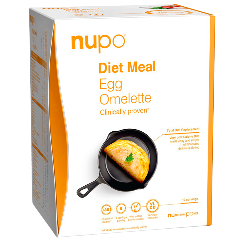 Tilbud Nupo Diet Egg Omelet (10x34 g) køb billig