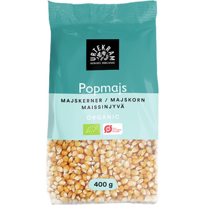 UDSALG Urtekram Popcornsmajs Ø 400 gr. køb billig