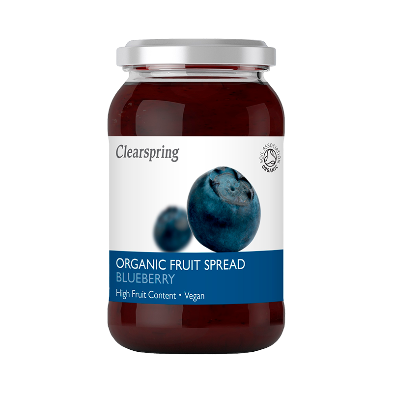 Clearspring Marmelade Blåbær Ø (280 g)