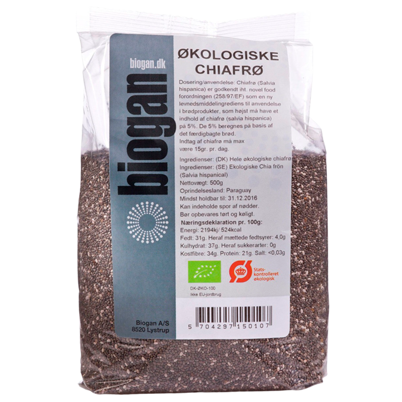 Biogan Chiafrø Ø (500 g)