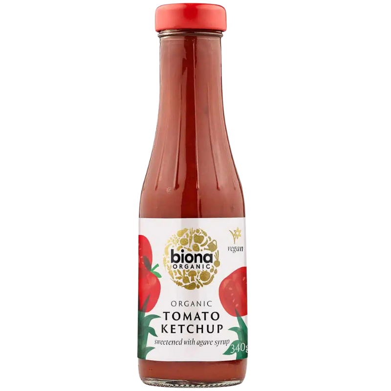 Biona Ketchup Sødet M. Agave Ø (340 g)