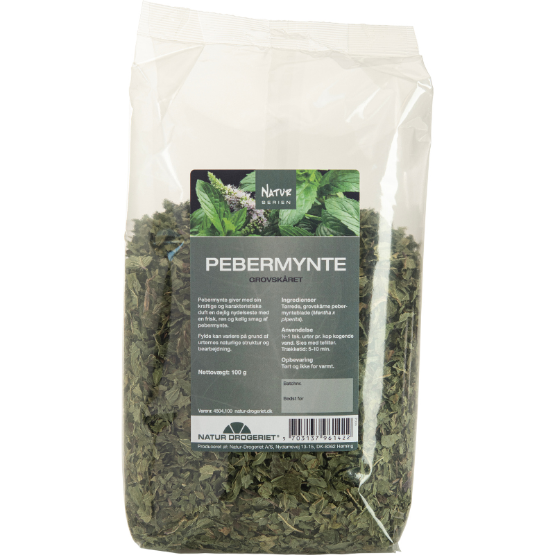 Natur Drogeriet Pebermynte Grovskåret (100 g)