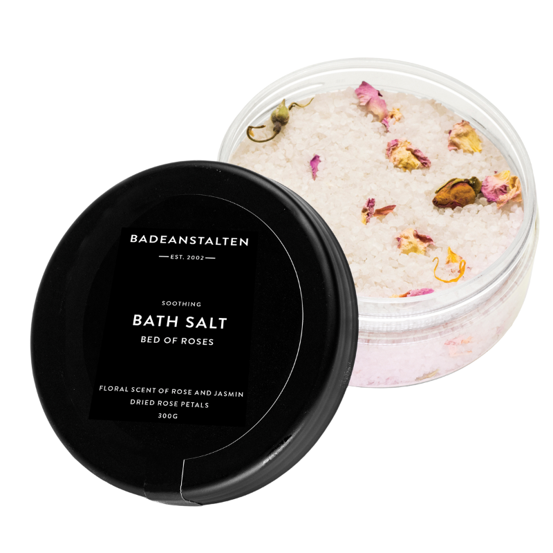UDSALG Badeanstalten Badesalt Dans På Roser (300 gr) køb billig
