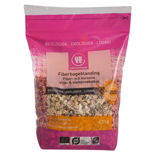 Urtekram Fiberbageblanding Ø (430 gr)