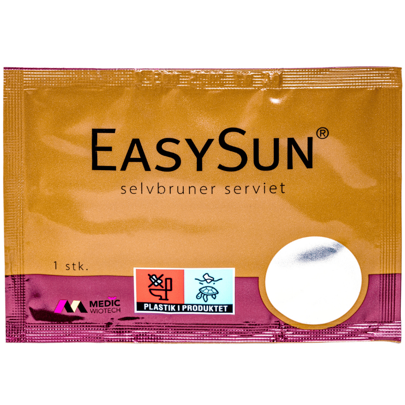Easy Sun Selvbruner Serviet (1 stk)