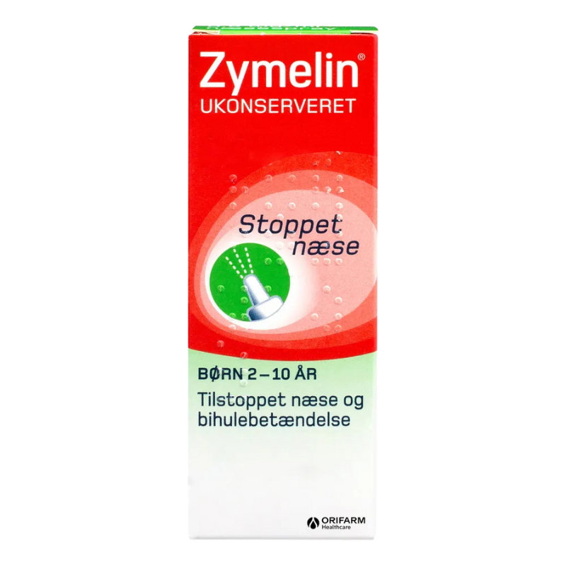 Zymelin Ukonserveret Næsespray til Børn 0,5 mg (10 ml)