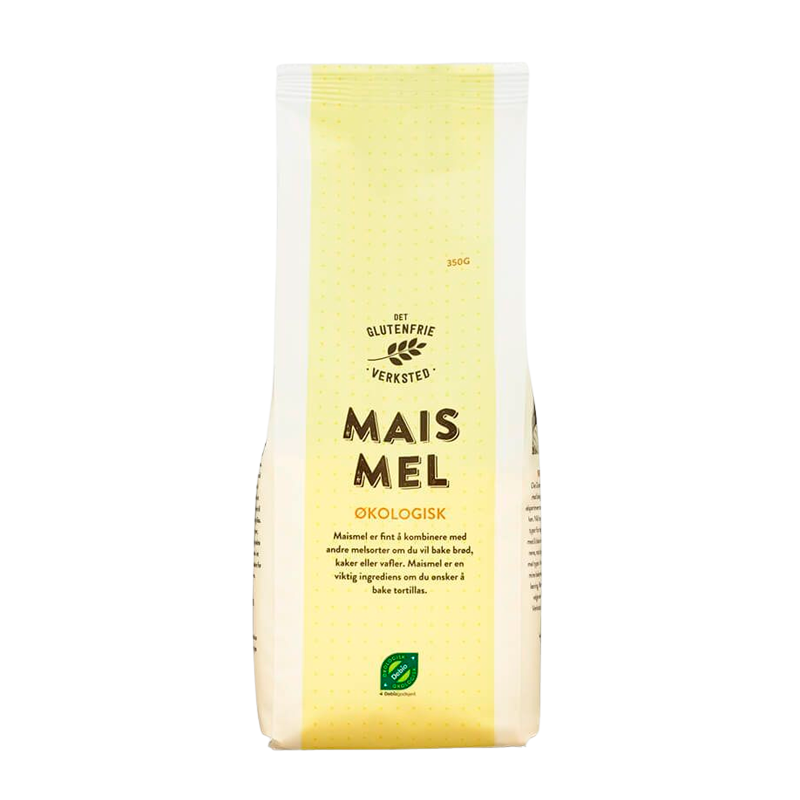 Det Glutenfrie Verksted Majsmel Ø (350 g)