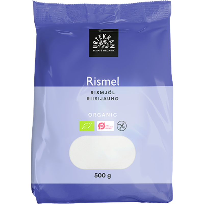 UDSALG Urtekram Rismel Ø (500 g) køb billig