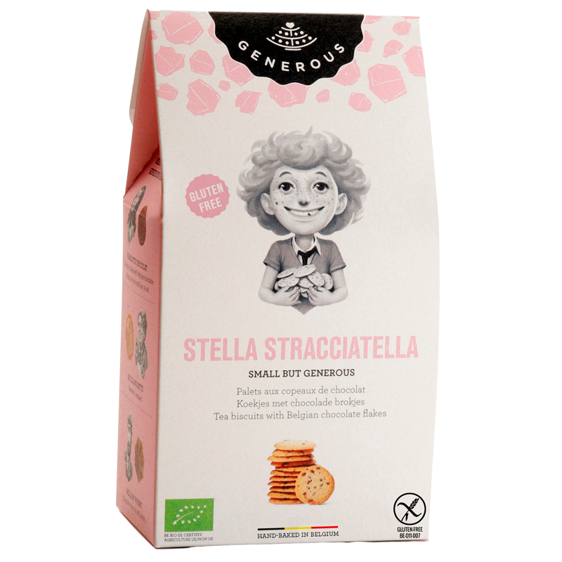 Generous Stella Stracciatella Småkage Ø (100 g)