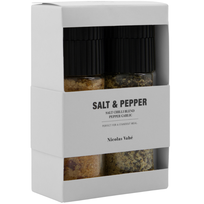 Nicolas Vahé Gaveæske Salt Chilli & Pepper Garlic (1 sæt)