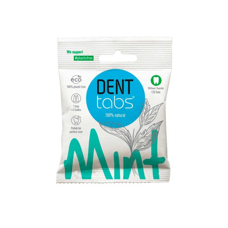 Dent Tabs Tandspasta tabeletter u. fluorid (1 pk)