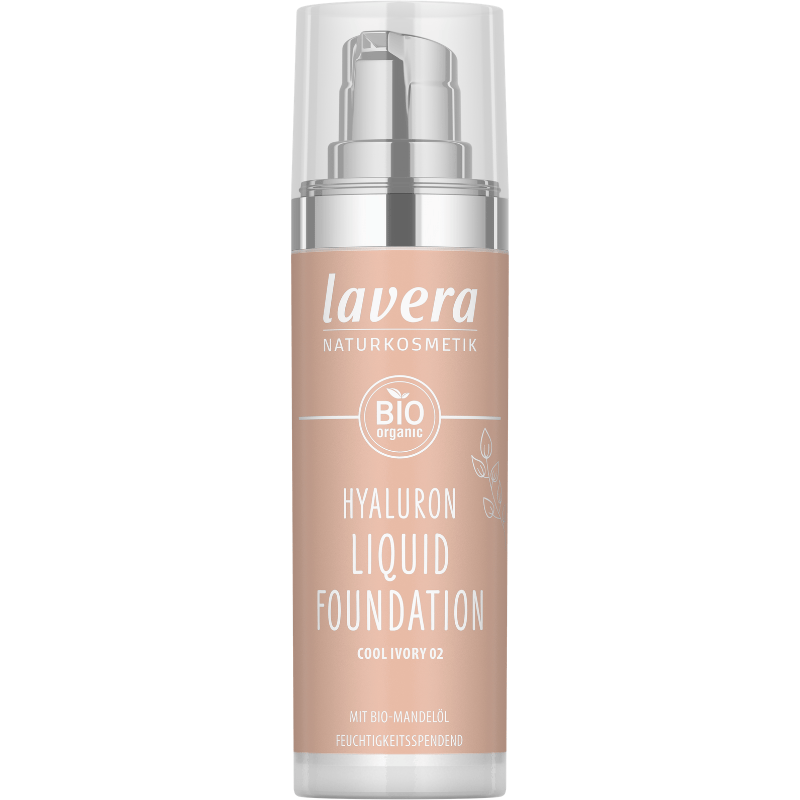 Lavera Hyaluron Liquid Foundation Cool Ivory 02 (30 ml)
