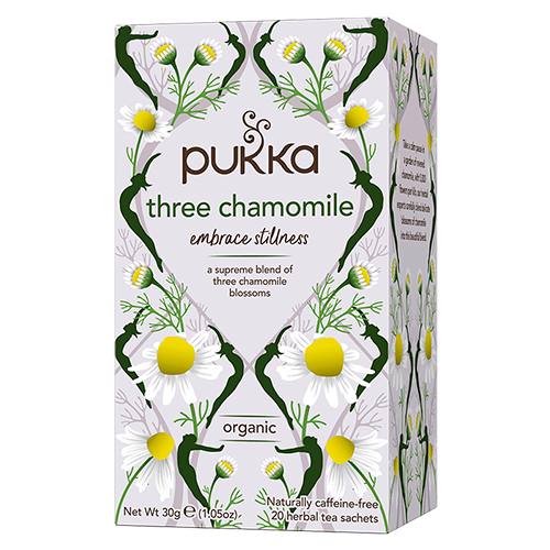 Pukka Three Chamomile Te É (20 breve)