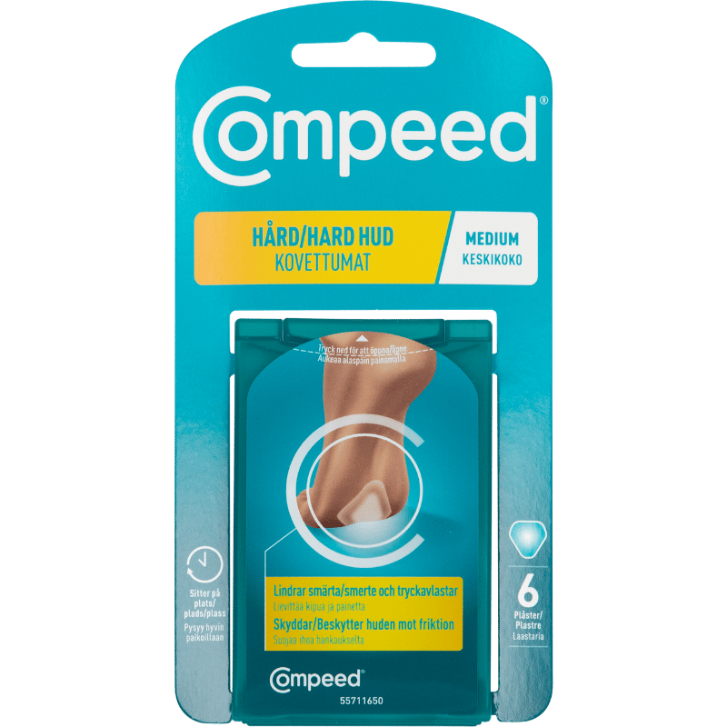 Compeed Hår Hud Plaster - Medium (6 stk)