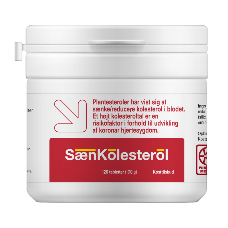 SænKolesterol (120 tabl) - Køb til DKK 167 - Spar 20%