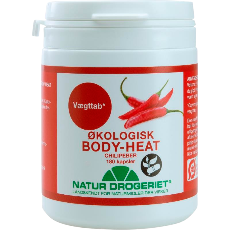 Natur Drogeriet Body Heat - Økologisk (180 kaps)