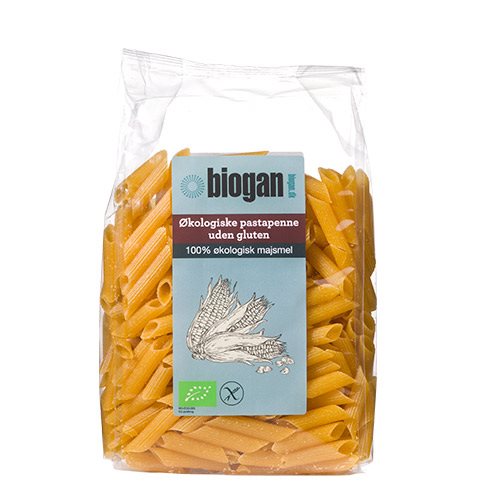Biogan Pasta penne Ø Glutenfri (500g)
