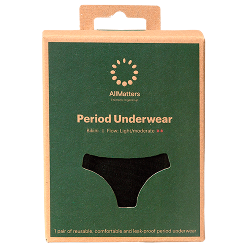 AllMatters Period Underwear Bikini Size L (1 stk)