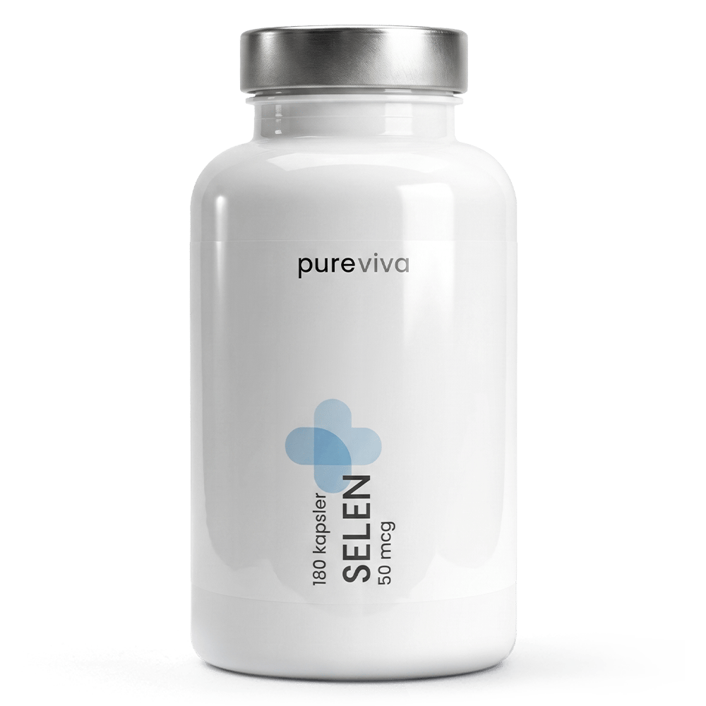 Pureviva Selen (50 mcg) (180 kaps)