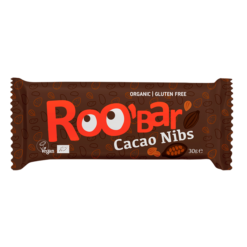 Roobar Kakao Nibs Ø - 30 g