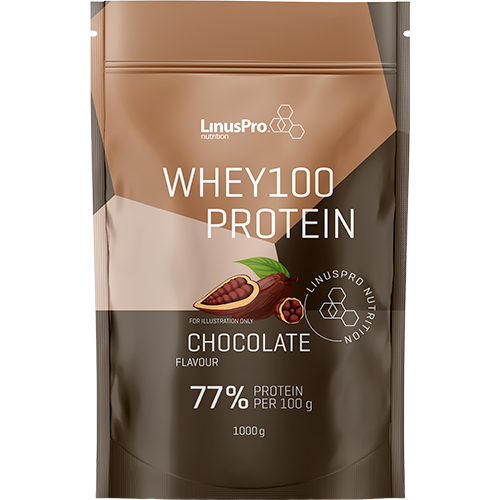 UDSALG LinusPro Nutrition Whey100 Chokolade (1 kg) køb billig