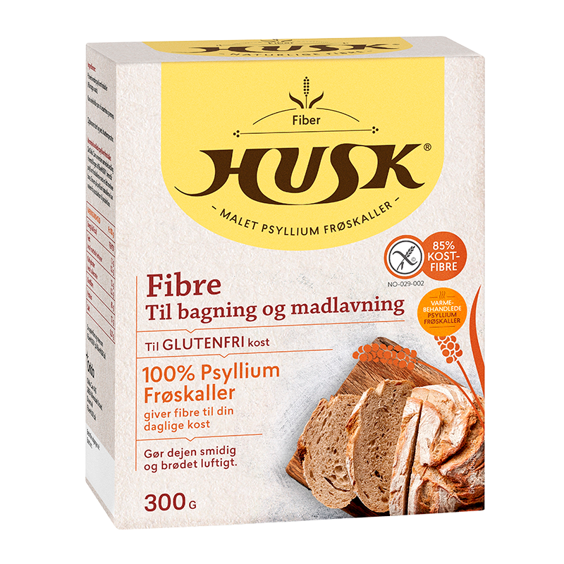 Fiber HUSK - Glutenfri Bagemiddel (300 g)